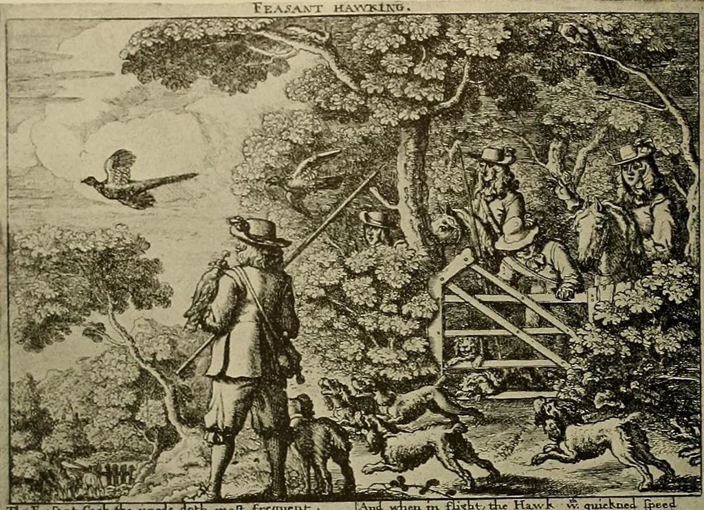 An illustration from Sport in art; an iconography of sport during four hundred years from the beginning of the fifteenth of the end of the eighteenth centuries, 1913, leaf 245