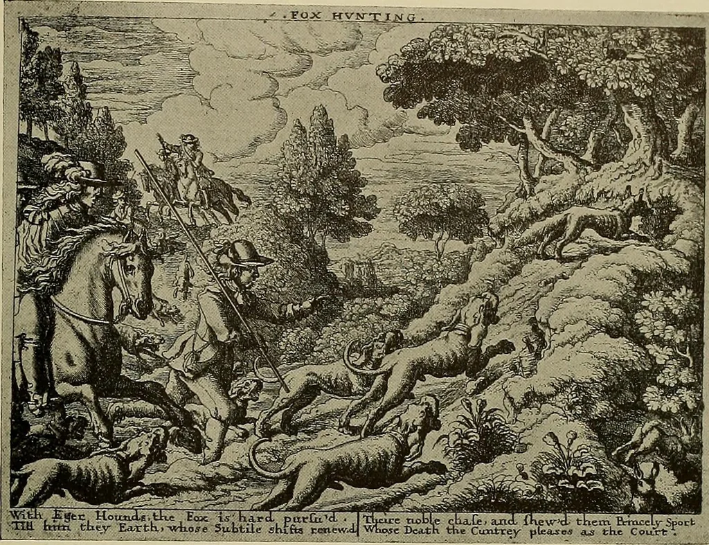 An illustration from Sport in art; an iconography of sport during four hundred years from the beginning of the fifteenth of the end of the eighteenth centuries, 1913, leaf 250
