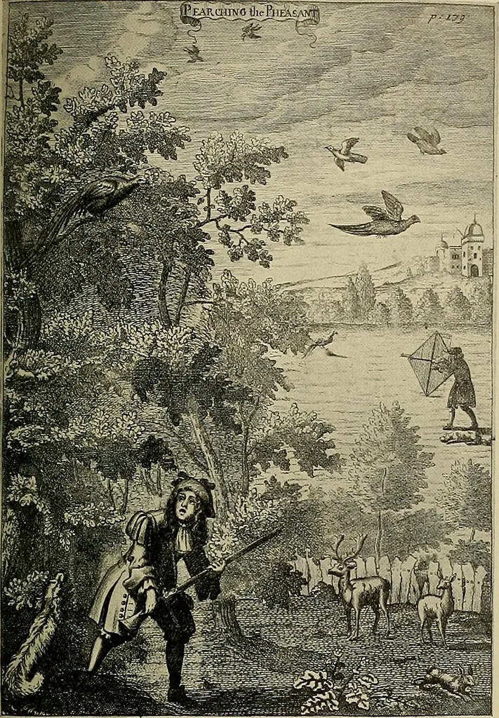 An illustration from Sport in art; an iconography of sport during four hundred years from the beginning of the fifteenth of the end of the eighteenth centuries, 1913, leaf 256