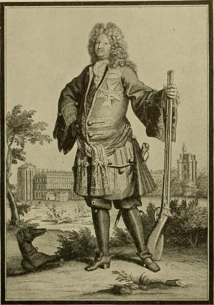 An illustration from Sport in art; an iconography of sport during four hundred years from the beginning of the fifteenth of the end of the eighteenth centuries, 1913, leaf 271