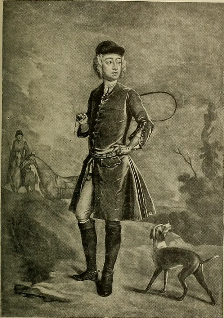 An illustration from Sport in art; an iconography of sport during four hundred years from the beginning of the fifteenth of the end of the eighteenth centuries, 1913, leaf 292
