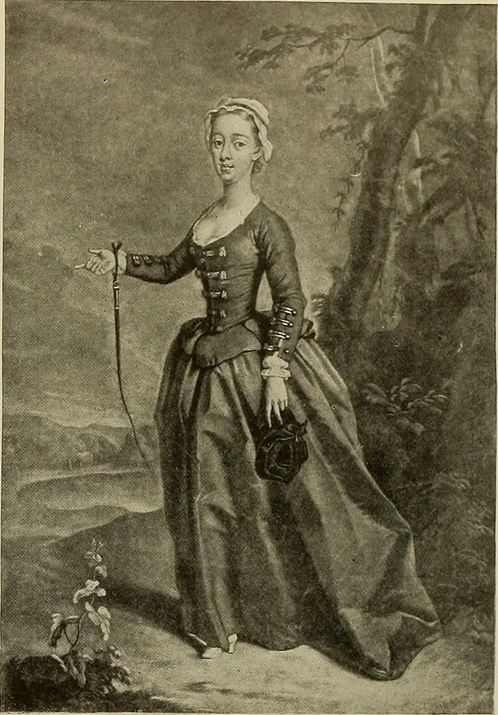 An illustration from Sport in art; an iconography of sport during four hundred years from the beginning of the fifteenth of the end of the eighteenth centuries, 1913, leaf 292