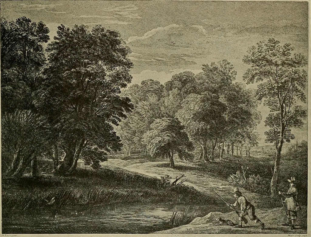 An illustration from Sport in art; an iconography of sport during four hundred years from the beginning of the fifteenth of the end of the eighteenth centuries, 1913, leaf 294