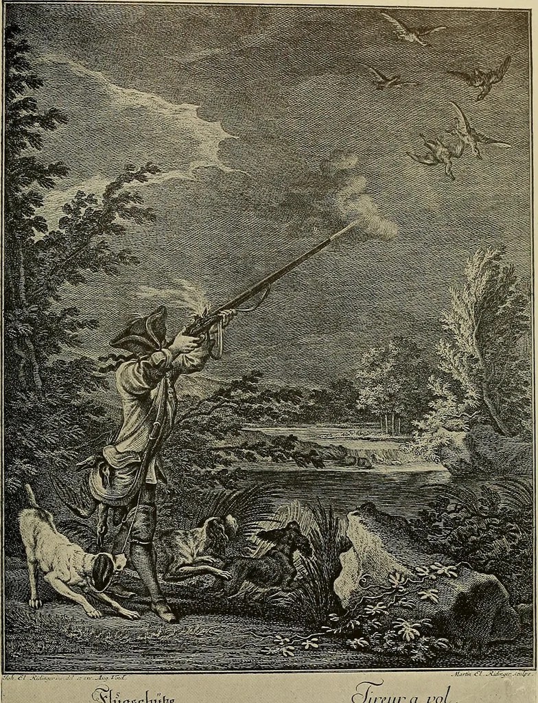 An illustration from Sport in art; an iconography of sport during four hundred years from the beginning of the fifteenth of the end of the eighteenth centuries, 1913, leaf 300