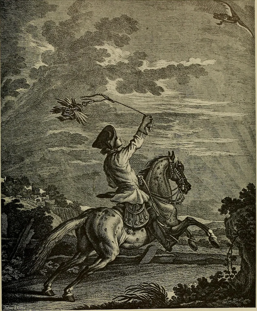 An illustration from Sport in art; an iconography of sport during four hundred years from the beginning of the fifteenth of the end of the eighteenth centuries, 1913, leaf 326