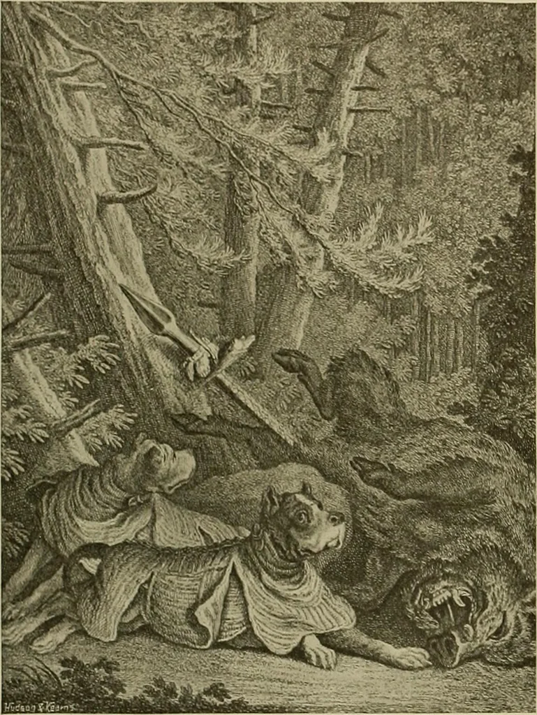 An illustration from Sport in art; an iconography of sport during four hundred years from the beginning of the fifteenth of the end of the eighteenth centuries, 1913, leaf 345