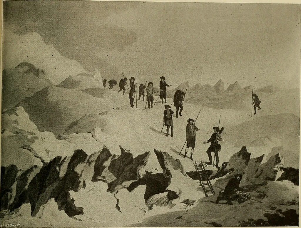 An illustration from Sport in art; an iconography of sport during four hundred years from the beginning of the fifteenth of the end of the eighteenth centuries, 1913, leaf 382