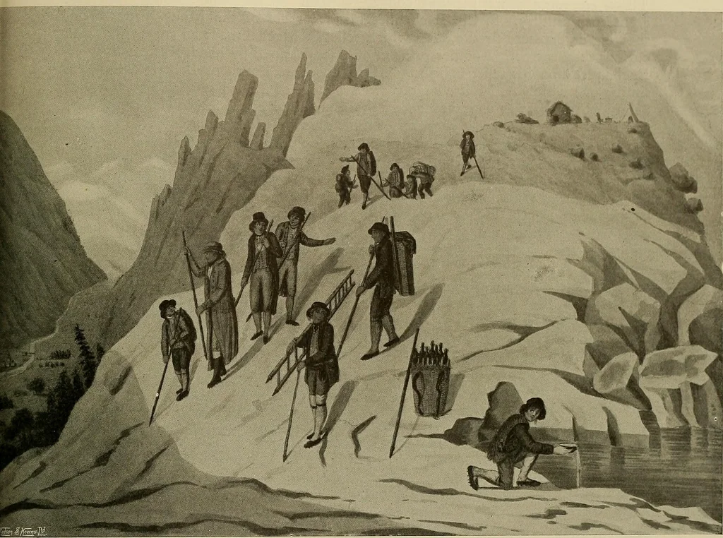 An illustration from Sport in art; an iconography of sport during four hundred years from the beginning of the fifteenth of the end of the eighteenth centuries, 1913, leaf 390