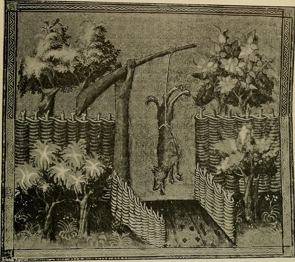 An illustration from Sport in art; an iconography of sport during four hundred years from the beginning of the fifteenth of the end of the eighteenth centuries, 1913, leaf 48