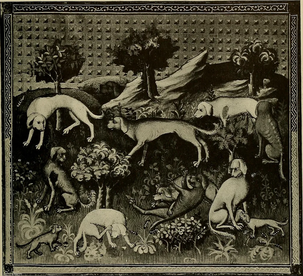 An illustration from Sport in art; an iconography of sport during four hundred years from the beginning of the fifteenth of the end of the eighteenth centuries, 1913, leaf 56