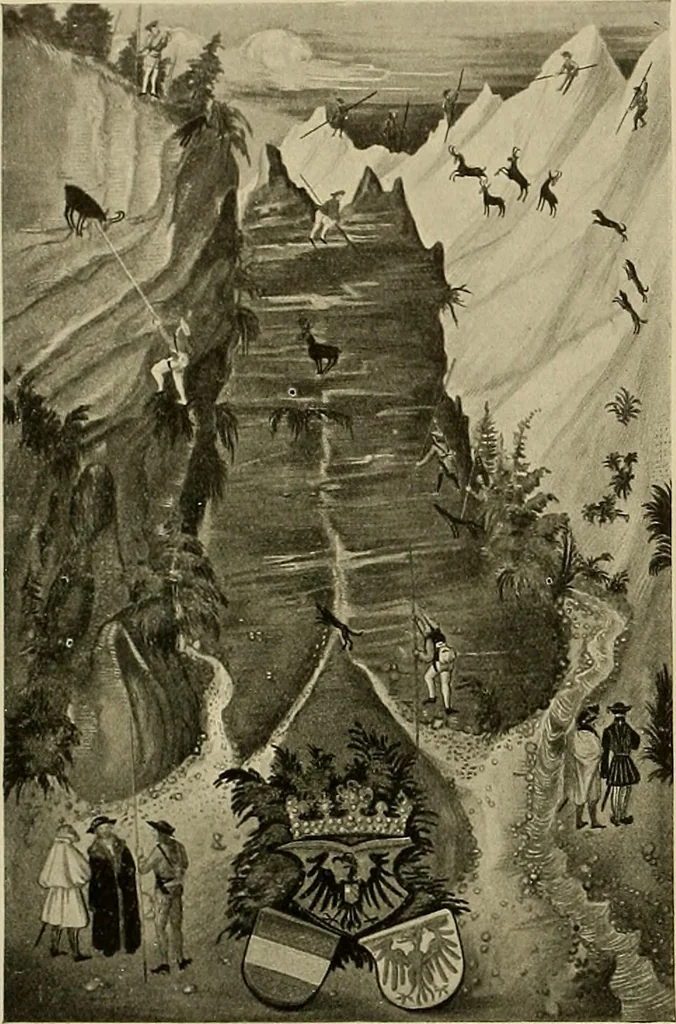An illustration from Sport in art; an iconography of sport during four hundred years from the beginning of the fifteenth of the end of the eighteenth centuries, 1913, leaf 89