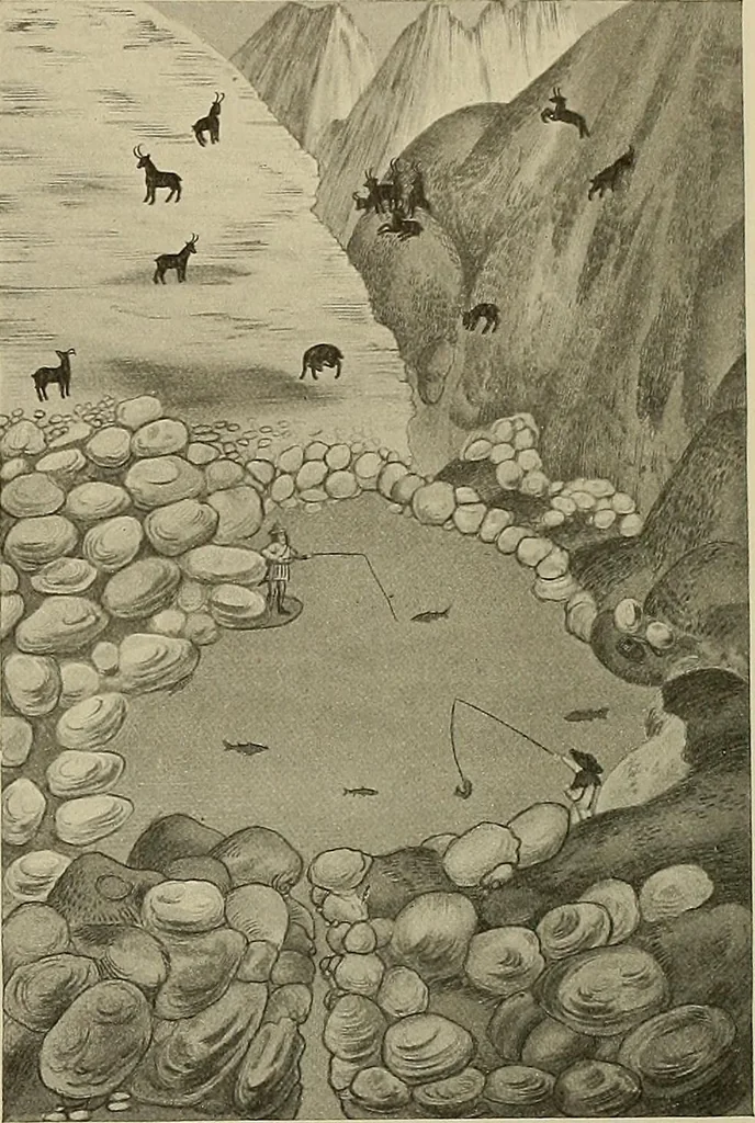 An illustration from Sport in art; an iconography of sport during four hundred years from the beginning of the fifteenth of the end of the eighteenth centuries, 1913, leaf 92