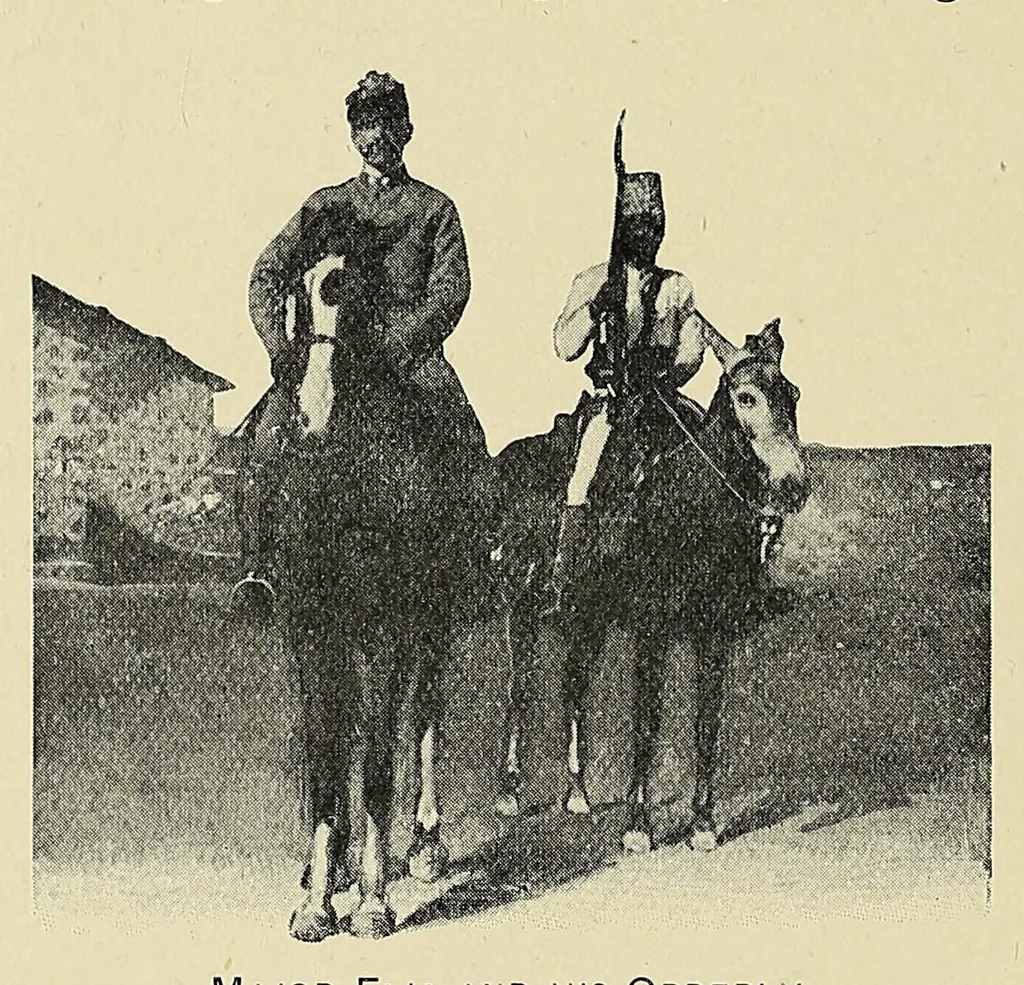 An illustration from A sporting trip through Abyssinia : a narrative of a nine months' journey from the plains of the Hawash to the snows of Simien, with a description of the game, from elephant to ibex, and notes on the manners and customs of the natives, 1902, leaf 468