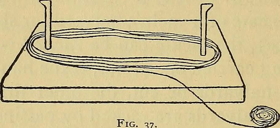 An illustration from Sports and games, 1903, leaf 135