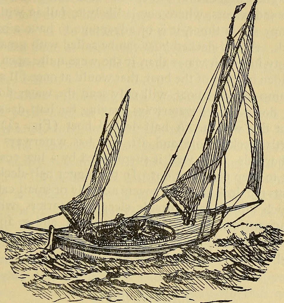 An illustration from Sports and games, 1903, leaf 176