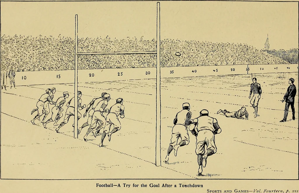 An illustration from Sports and games, 1903, leaf 246