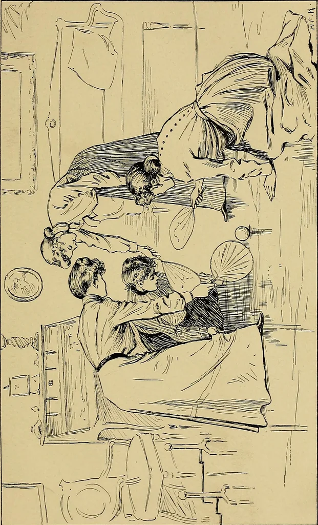 An illustration from Sports and games, 1903, leaf 32