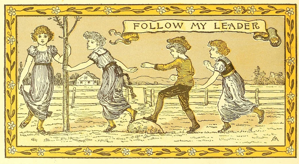 An illustration from Sports of all sorts, 1890, leaf 12