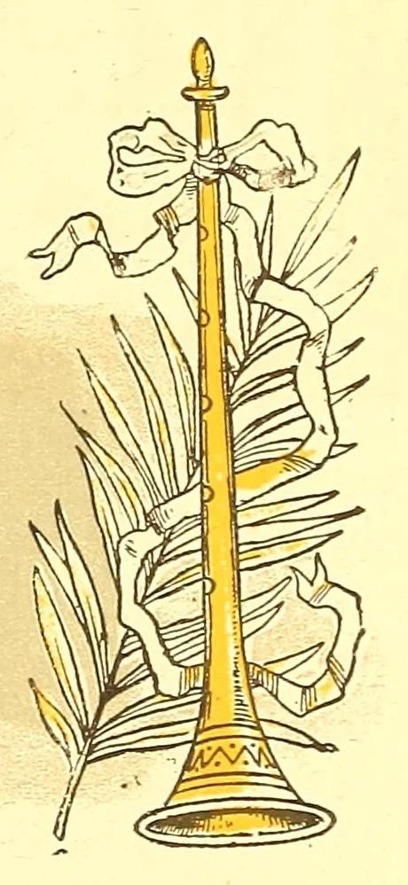 An illustration from Sports of all sorts, 1890, leaf 13