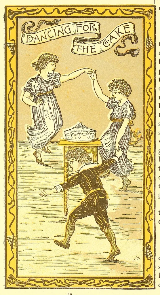 An illustration from Sports of all sorts, 1890, leaf 24