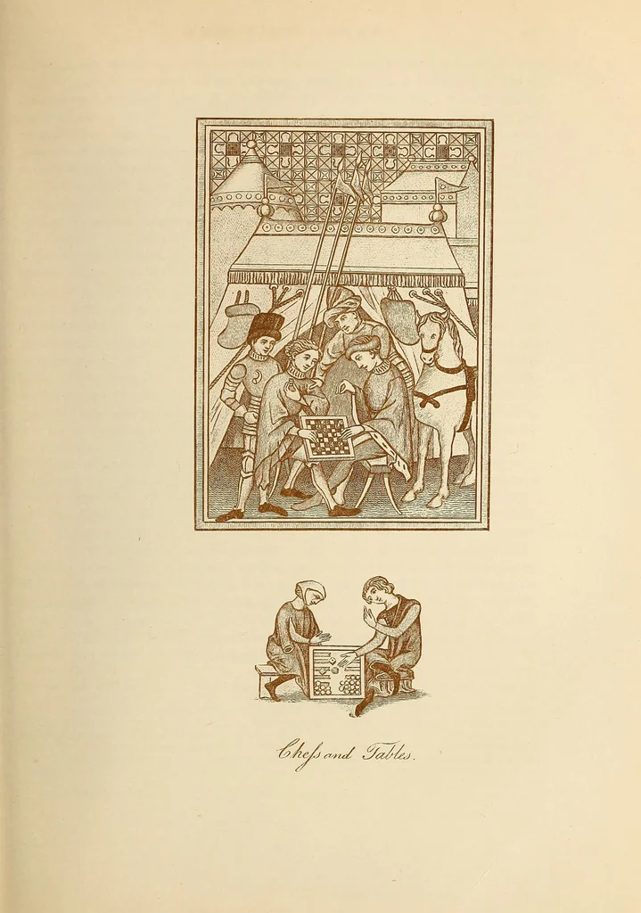An illustration from The sports and pastimes of the people of England. From the earliest period, including the rural and domestic recreations, May games, mummeries, pageants, processions and pompous spectacles, 1903, leaf 379