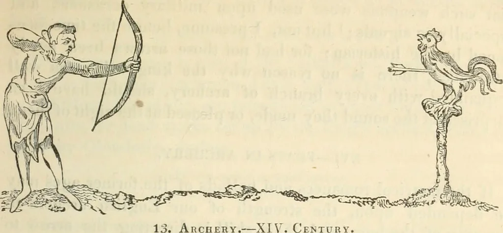 An illustration from The sports and pastimes of the people of England : Including the rural and domestic recreations, May games, mummeries, shows, processions, pageants, and pompous spectacles, from the earliest period to the present time, 1845, leaf 130