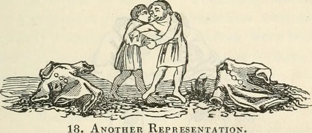 An illustration from The sports and pastimes of the people of England : Including the rural and domestic recreations, May games, mummeries, shows, processions, pageants, and pompous spectacles, from the earliest period to the present time, 1845, leaf 150
