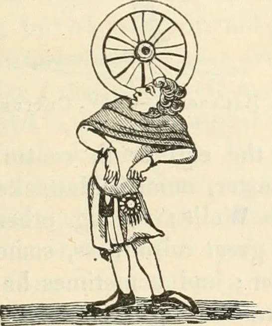 An illustration from The sports and pastimes of the people of England : Including the rural and domestic recreations, May games, mummeries, shows, processions, pageants, and pompous spectacles, from the earliest period to the present time, 1845, leaf 300