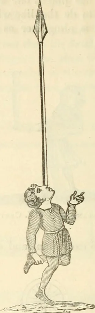 An illustration from The sports and pastimes of the people of England : Including the rural and domestic recreations, May games, mummeries, shows, processions, pageants, and pompous spectacles, from the earliest period to the present time, 1845, leaf 301