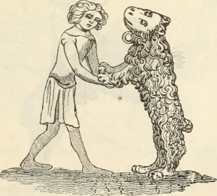 An illustration from The sports and pastimes of the people of England : Including the rural and domestic recreations, May games, mummeries, shows, processions, pageants, and pompous spectacles, from the earliest period to the present time, 1845, leaf 306