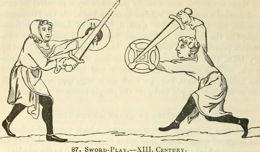 An illustration from The sports and pastimes of the people of England : Including the rural and domestic recreations, May games, mummeries, shows, processions, pageants, and pompous spectacles, from the earliest period to the present time, 1845, leaf 327