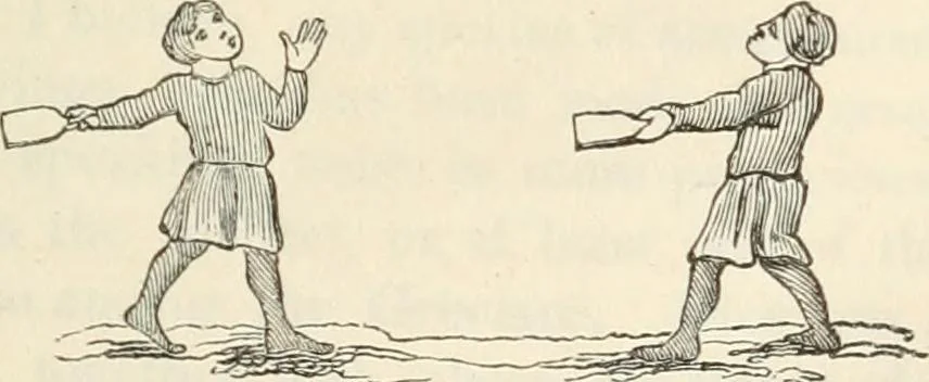 An illustration from The sports and pastimes of the people of England : Including the rural and domestic recreations, May games, mummeries, shows, processions, pageants, and pompous spectacles, from the earliest period to the present time, 1845, leaf 370