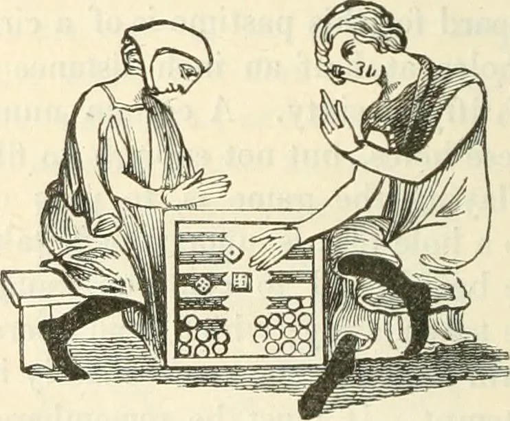 An illustration from The sports and pastimes of the people of England : Including the rural and domestic recreations, May games, mummeries, shows, processions, pageants, and pompous spectacles, from the earliest period to the present time, 1845, leaf 387
