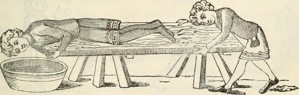 An illustration from The sports and pastimes of the people of England : Including the rural and domestic recreations, May games, mummeries, shows, processions, pageants, and pompous spectacles, from the earliest period to the present time, 1845, leaf 458