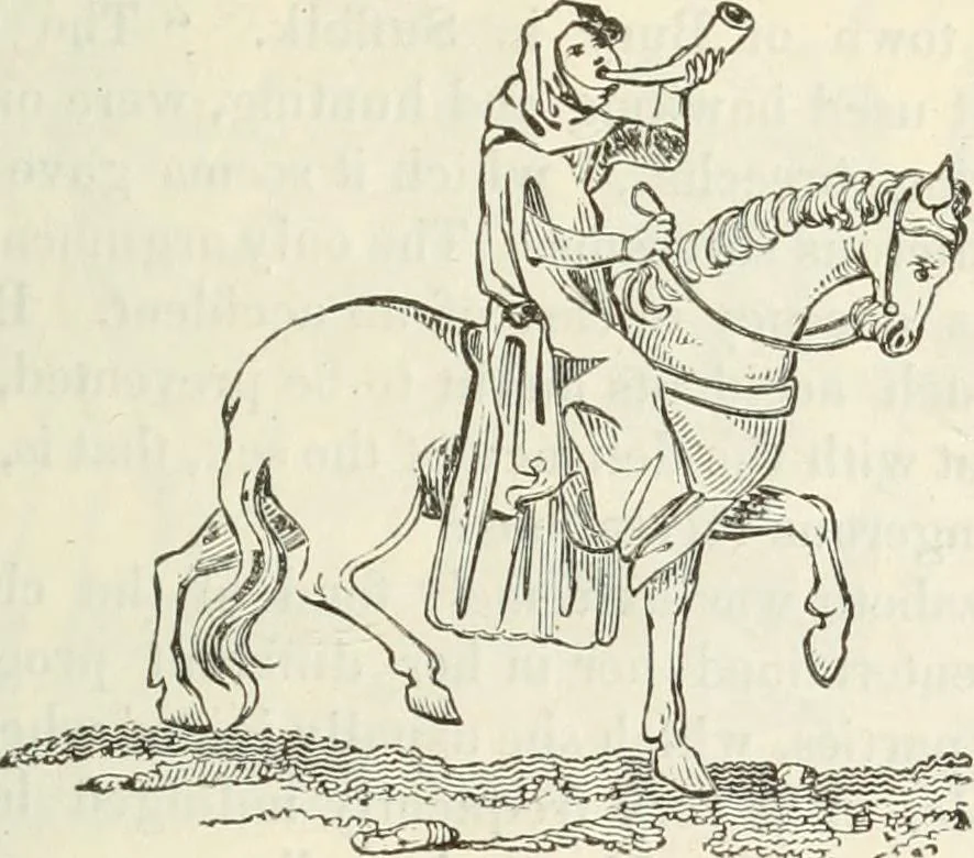 An illustration from The sports and pastimes of the people of England : Including the rural and domestic recreations, May games, mummeries, shows, processions, pageants, and pompous spectacles, from the earliest period to the present time, 1845, leaf 80