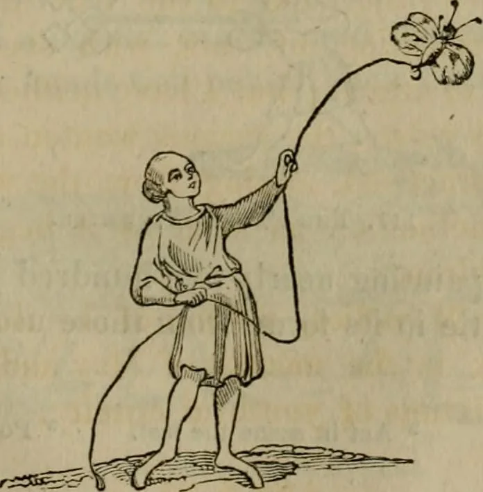 An illustration from The sports and pastimes of the people of England : including the rural and domestic recreations, May games, mummeries, shows, processions, pageants, and pompous spectacles, from the earliest period to the present time, 1830, leaf 460