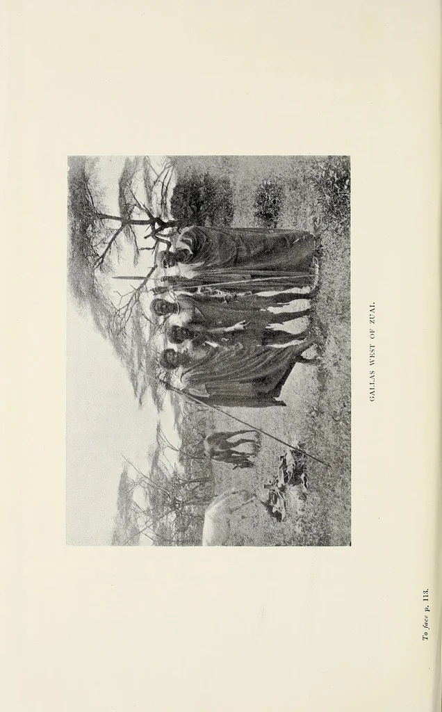 An illustration from Sport and travel : Abyssinia and British East Africa, 1906, leaf 156