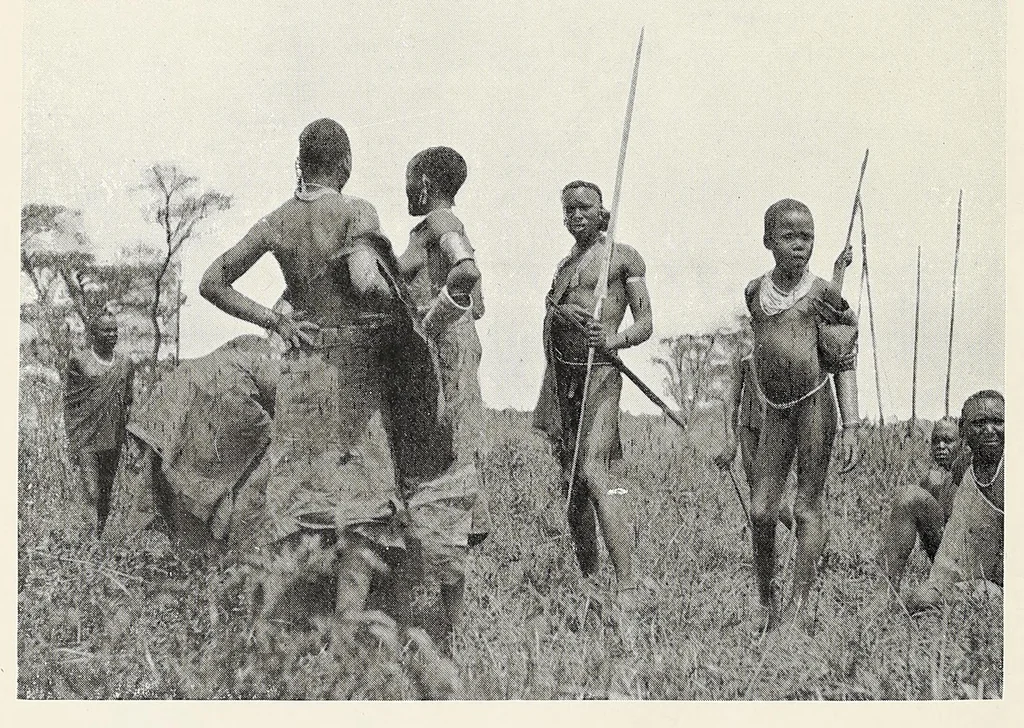 An illustration from Sport and travel : Abyssinia and British East Africa, 1906, leaf 190