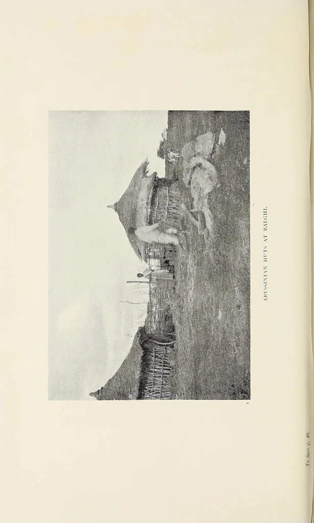 An illustration from Sport and travel : Abyssinia and British East Africa, 1906, leaf 68