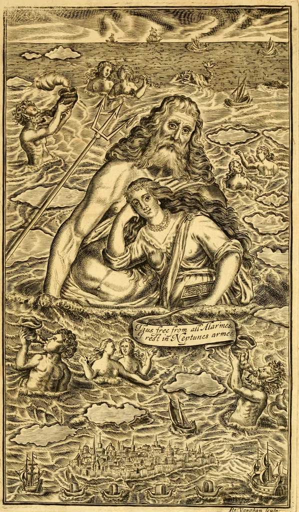 An illustration from S.P.Q.V. : a survay of the signorie of Venice, of her admired policy, and method of government, etc. : With a cohortation to all Christian princes to resent her dangerous condition at present, 1651, leaf 6
