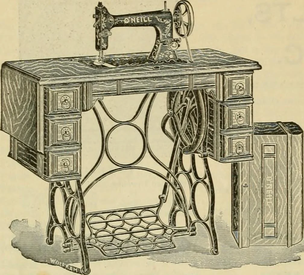 An illustration from Spring & summer fashion catalogue., 1898, leaf 105