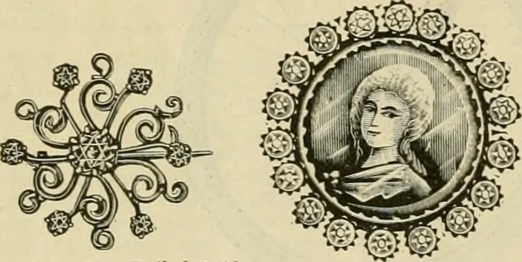 An illustration from Spring & summer fashion catalogue., 1898, leaf 107