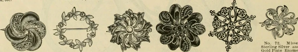 An illustration from Spring & summer fashion catalogue., 1898, leaf 107