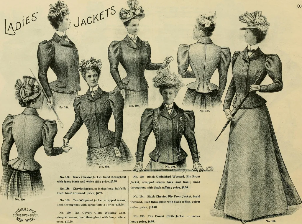 An illustration from Spring & summer fashion catalogue., 1898, leaf 11