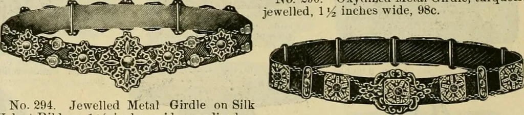 An illustration from Spring & summer fashion catalogue., 1898, leaf 113