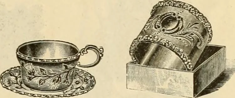 An illustration from Spring & summer fashion catalogue., 1898, leaf 118