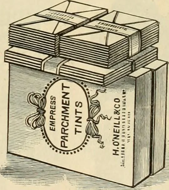 An illustration from Spring & summer fashion catalogue., 1898, leaf 122