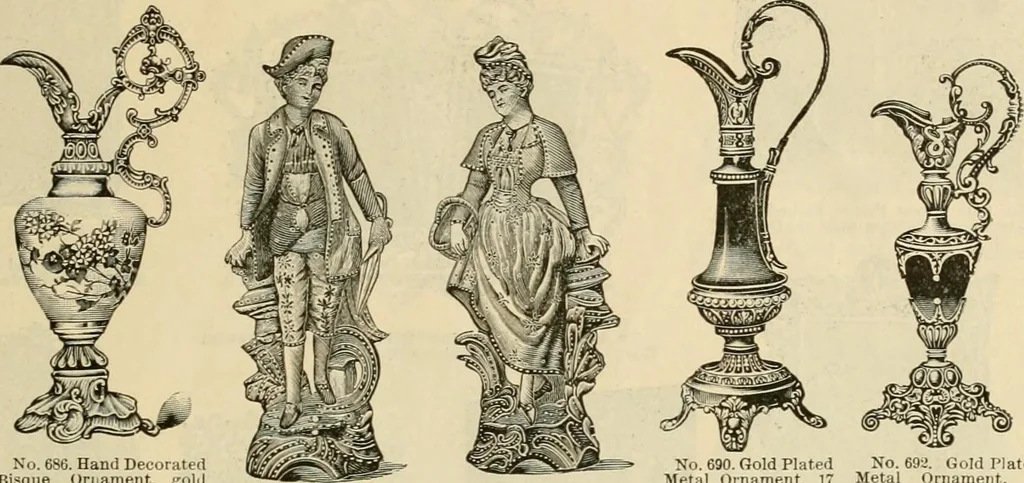 An illustration from Spring & summer fashion catalogue., 1898, leaf 124
