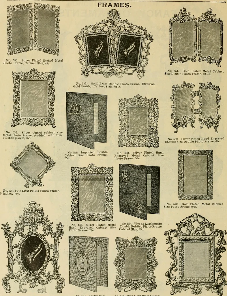 An illustration from Spring & summer fashion catalogue., 1898, leaf 125