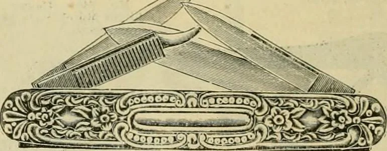 An illustration from Spring & summer fashion catalogue., 1898, leaf 129